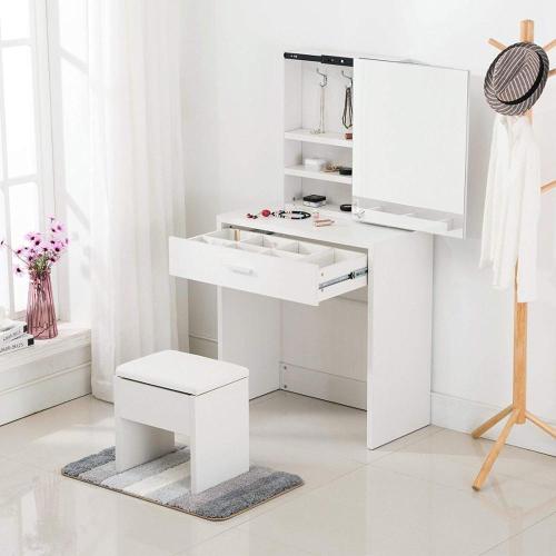 Furniture Vanity Wooden Dressing Table Designs With Drawer