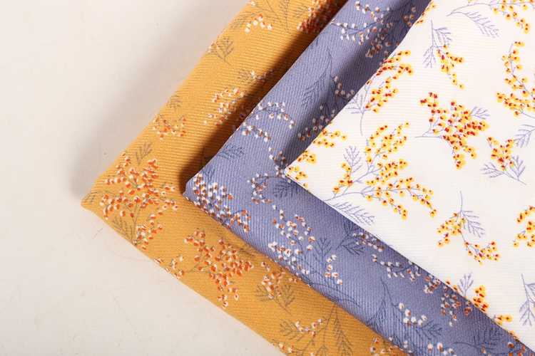 2020 neuestes Lagermaterial Textil benutzerdefinierter gedruckter Rayon -Stoff
