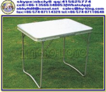 Folding trestle table , small folding camping table , cheap camping tables