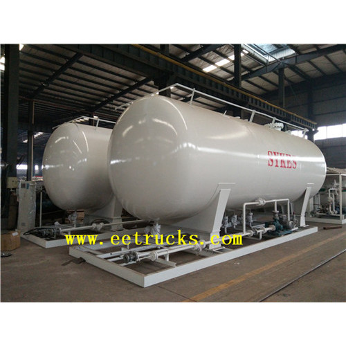 50000L 20ton Skid Mounted LPG điền trạm