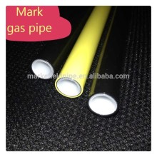 Multilayer pipe for gas