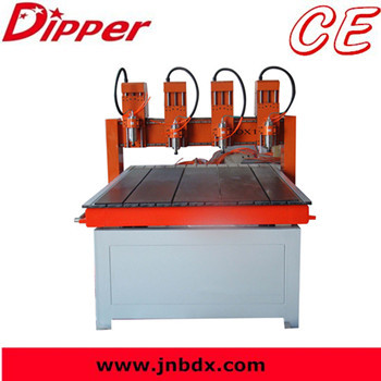 Jinan China multi heads cnc wood machine