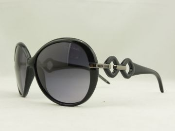 Fiordaliso 519s 01b Black Acetate Frame Grey Gradient Resin Lens Roberto Cavalli Sun Glasses For Women