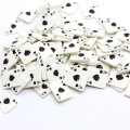 500 g 5-10 mm Fette di argilla polimerica di una carta da poker cospargere per bambini Fai da te, argilla morbida per fare artigianato / nail art / decorazione di album fai da te