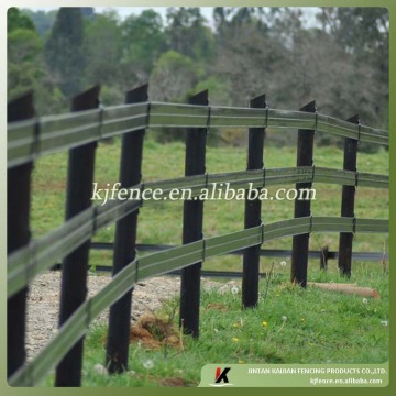 Polytape rail ranch fence
