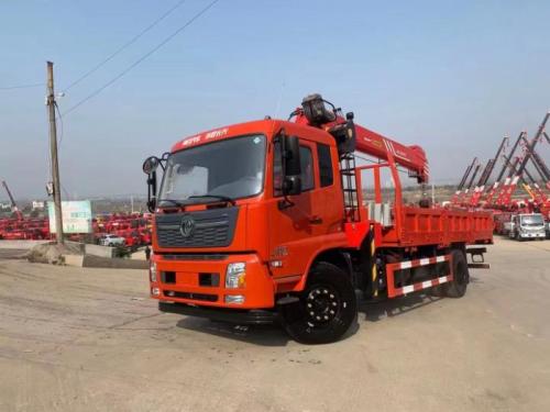 Dongfeng Folding Boom Truck Crane For City Construction