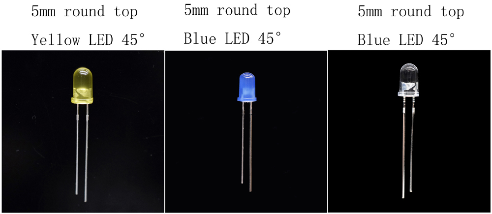 5mm round top LED 1