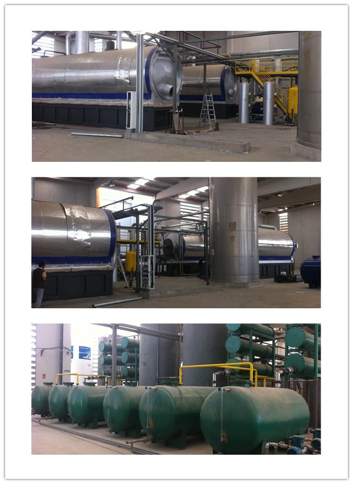 High Oil Yield Waste Tire Pyrolysis Plant to Oil