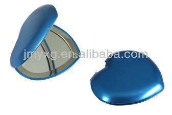 Promotional heart shape cosmetic mirror