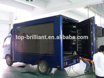 3 Sides mobile truck led display