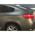 Matte metallische Holzkohle Wrap Vinyl