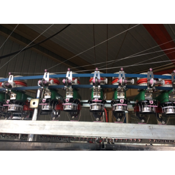 Circular knitting machine for fleece