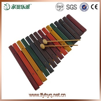 zither musical instrument xylophone Colorful percussion instrument child wooden xylophone