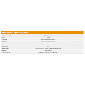 Panel solar monocristalino 485W Perc Half Cut