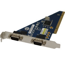 Pci Serial Card , 2-ports Pci To Rs232 Multi-serial Port Card