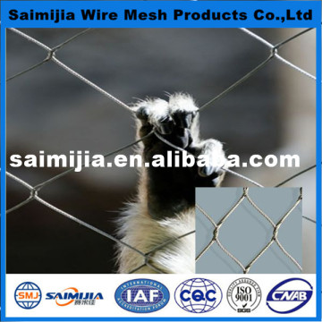 stainless steel wire rope fence mesh/rope mesh