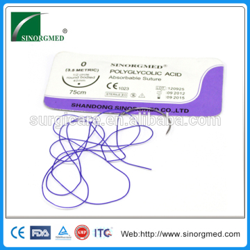 Medical Surgical Absorbable PGA Suture