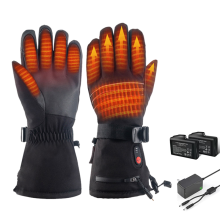 Custom Electric Heating Gloves: USB Battery Rechargeable Motorcycle Gloves with Heat