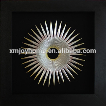 Decorating wood shadow box for home decoration