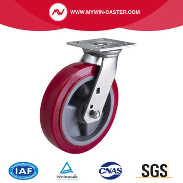 5 inch 250Kg Plate Brake TPU Caster