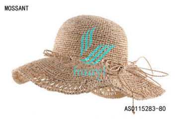 Japanese natural wide brim hat