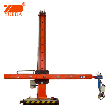 Cross arm welding pipe cnc welding manipulator