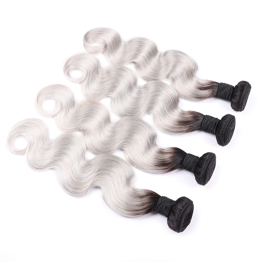 Hair Body Wave Hair Extensions, Wholesale Cheap Soft Body Style Wave Color Ombre Hair Bundles