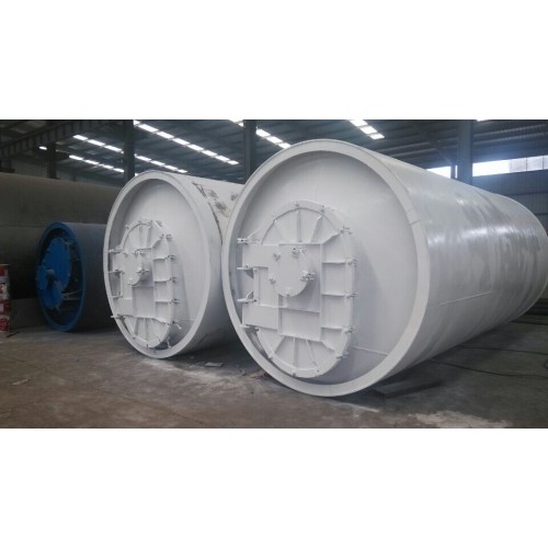 waste tire pyrolysised to fuel machine