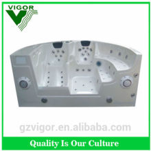 all in one filter fiberglass massage pool spa