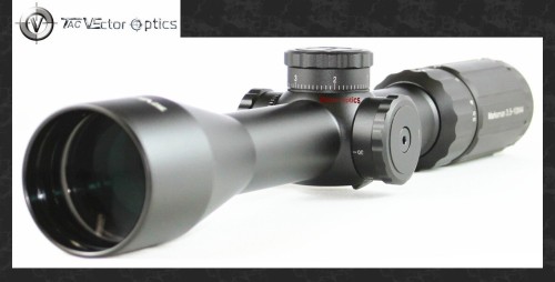 Vector Optics Marksman 3.5-10x 44mm Tactical Side Focus Rifle Scope Gunsight
