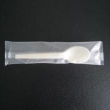 PSM disposable cutlery-Spoon, made of PS/PP&STARCH