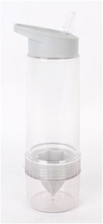 750mL Single Wall Bottle With Straw