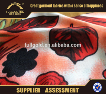 Polyester cotton blend african jersey fabric rolls wholesale