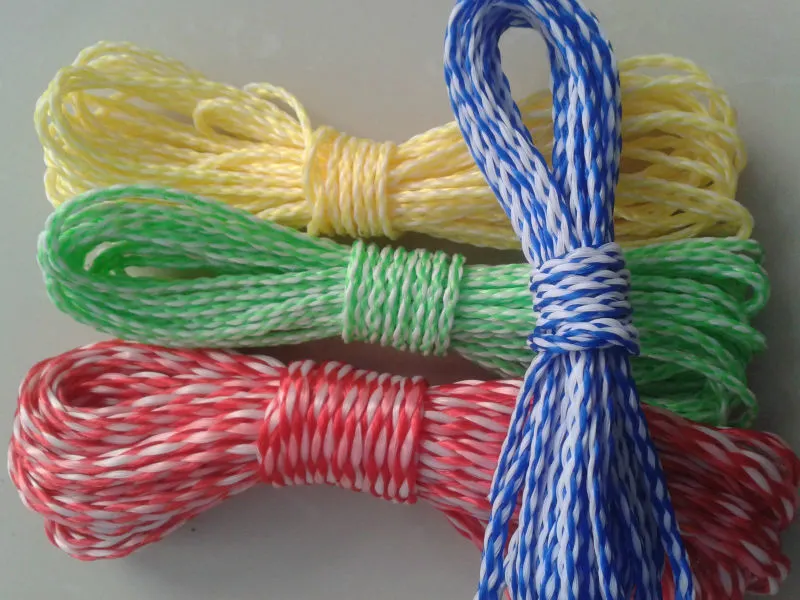 4mm 8 Strand Colorful Hollow Braided PE Polyethylene Ski Rope