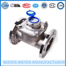 Wet stainless steel water meter 100mm
