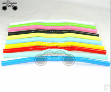 Multi-colors bike parts handle bars fixed gear bike handlebar