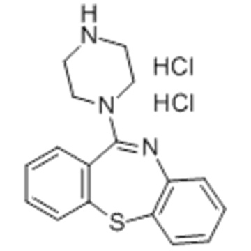 Dicloridrato de 11- (1-piperazinil) -dibenzo [b, f] [1,4] tiazepina CAS 111974-74-4