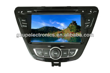 7 inch double din Customized car dvd player for 2014 elantra car dvd