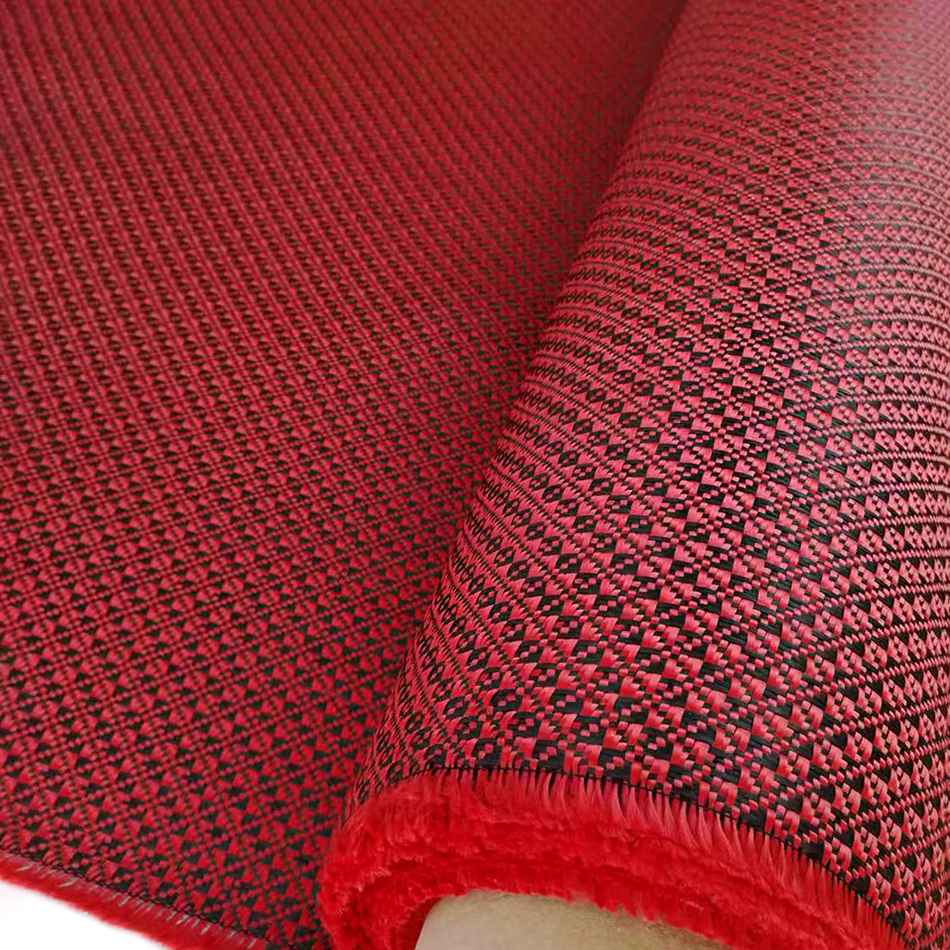 Carbon Aramid Jacquard Fibre Cloth