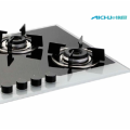 Glen Black & White Glass Top Gas Stove