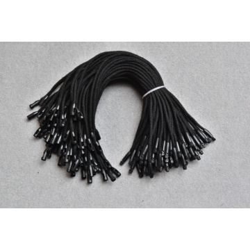 White or black small string tags for garment