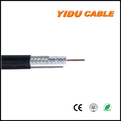 Low Loss Coax 75ohm RG6 CATV Semi Finished Coaxial Cable