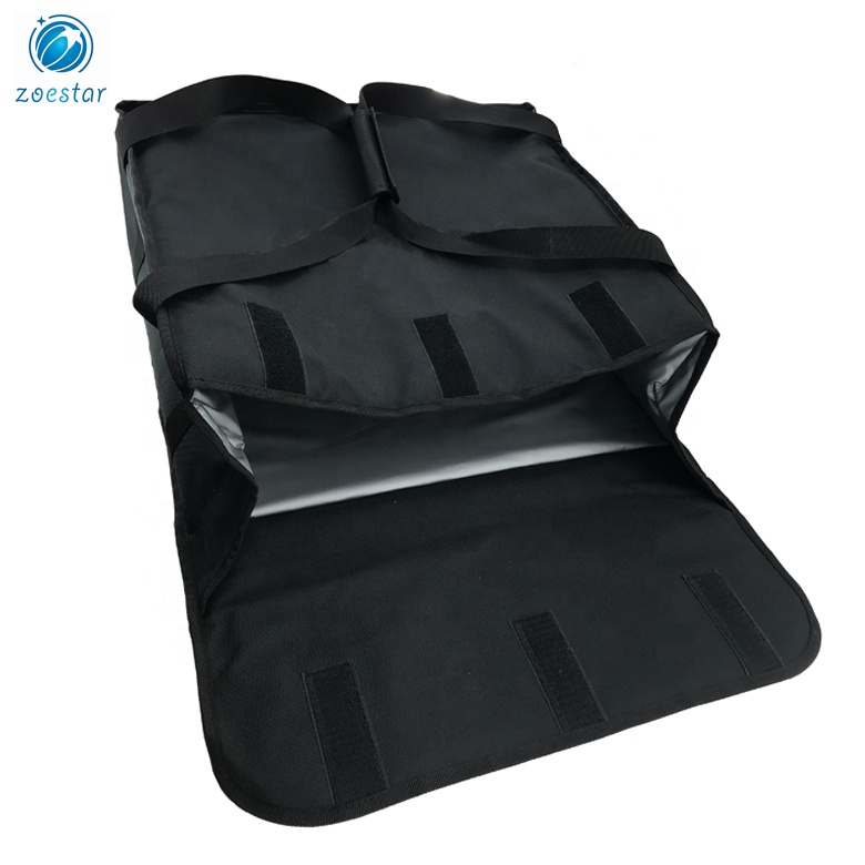 Insulated Pizza Delivery Holder Bag Portable Thermal Food Carrier Cooler Bag