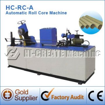 Automatic toilet paper core pipe making machine