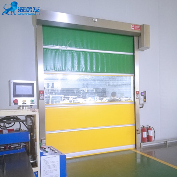 For clean room PVC high speed rolling door