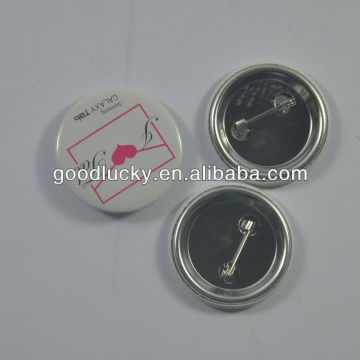 Promotion plastic badge button/pin button/plastic badge