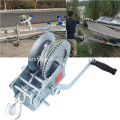 Heat Treatment Durable Wire Rope Manual Hand Winch