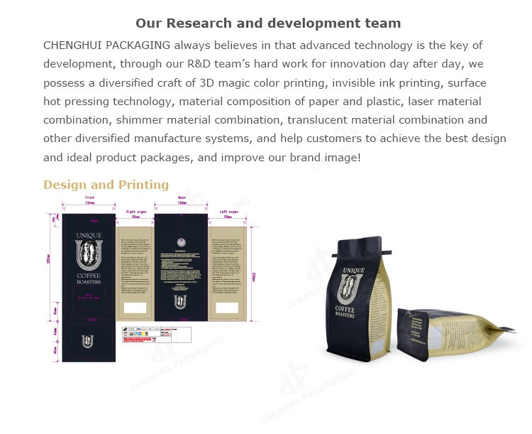 Manufacturers Aluminum Foil Zip Lock Dispos Popsicl Plastic Bag for Snack Food Tea Packaging Bag