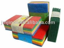 colorful bath scrach free scrubs