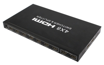 4x8 HDMI SWITCHER SPLITTER